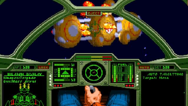 Screenshot from Wing Commander