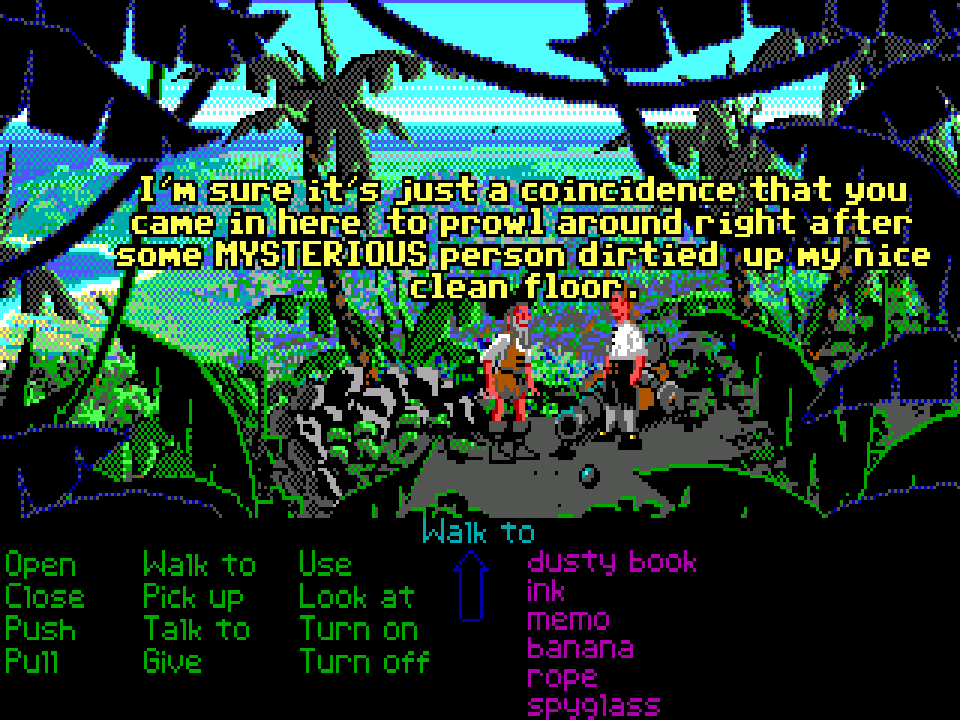 Screenshot from The Secret of Monkey Island