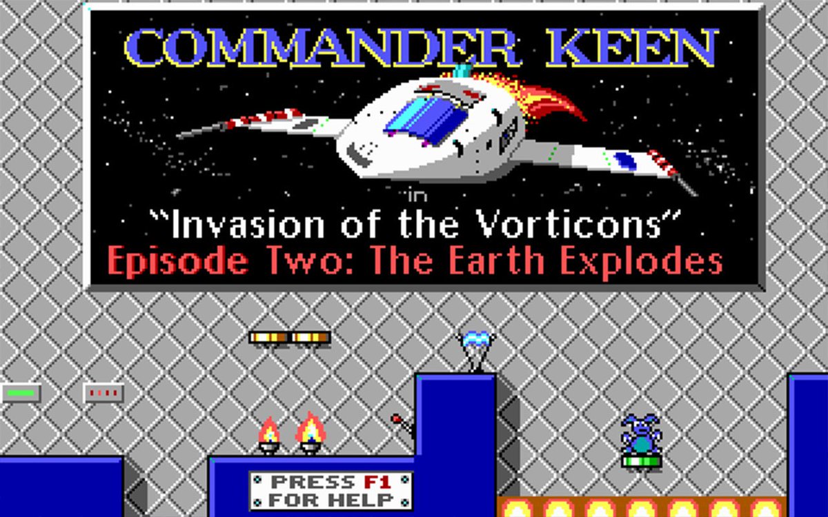 Screenshot from Commander Keen: Invasion of the Vorticons