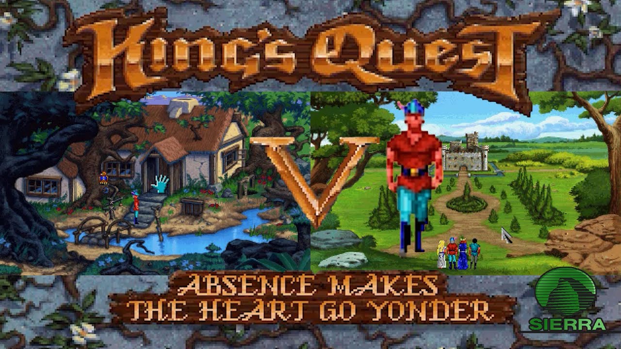 Screenshot from King's Quest V: Absence Makes the Heart Go Yonder!