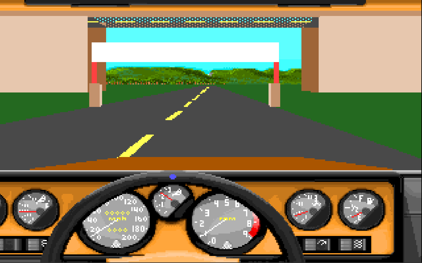 Screenshot from Stunts (4D Sports Driving)