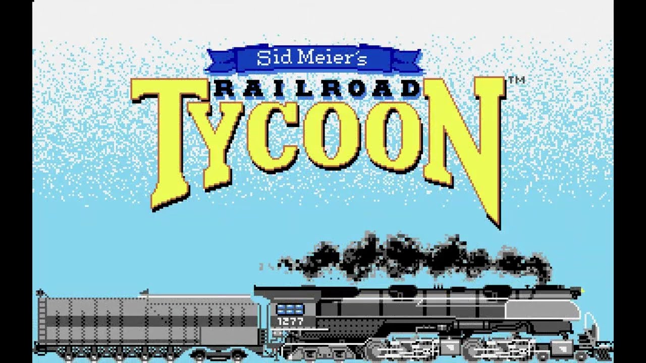 Screenshot from Sid Meier's Railroad Tycoon