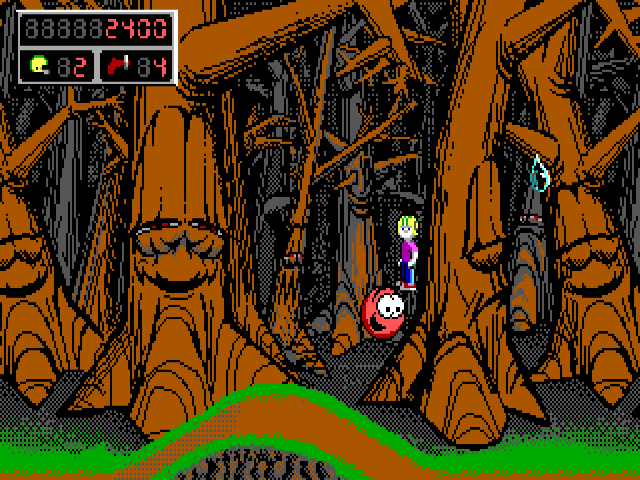 Screenshot from Commander Keen in Goodbye, Galaxy!