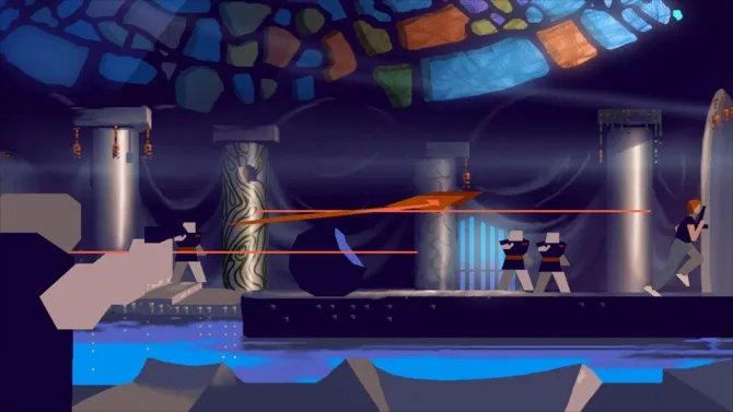 Screenshot from Another World (Out of This World)