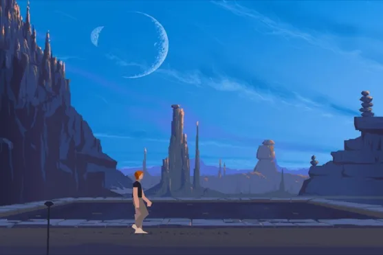 Screenshot from Another World (Out of This World)