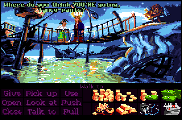 Screenshot from Monkey Island 2: LeChuck's Revenge