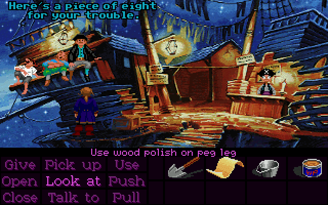 Screenshot from Monkey Island 2: LeChuck's Revenge
