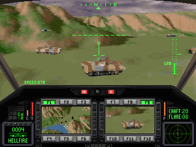 Screenshot from Comanche: Maximum Overkill