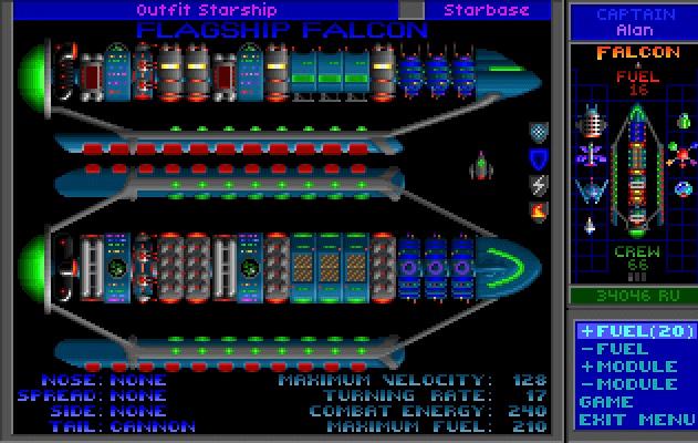 Screenshot from Star Control II