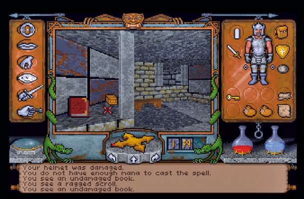 Screenshot from Ultima Underworld: The Stygian Abyss