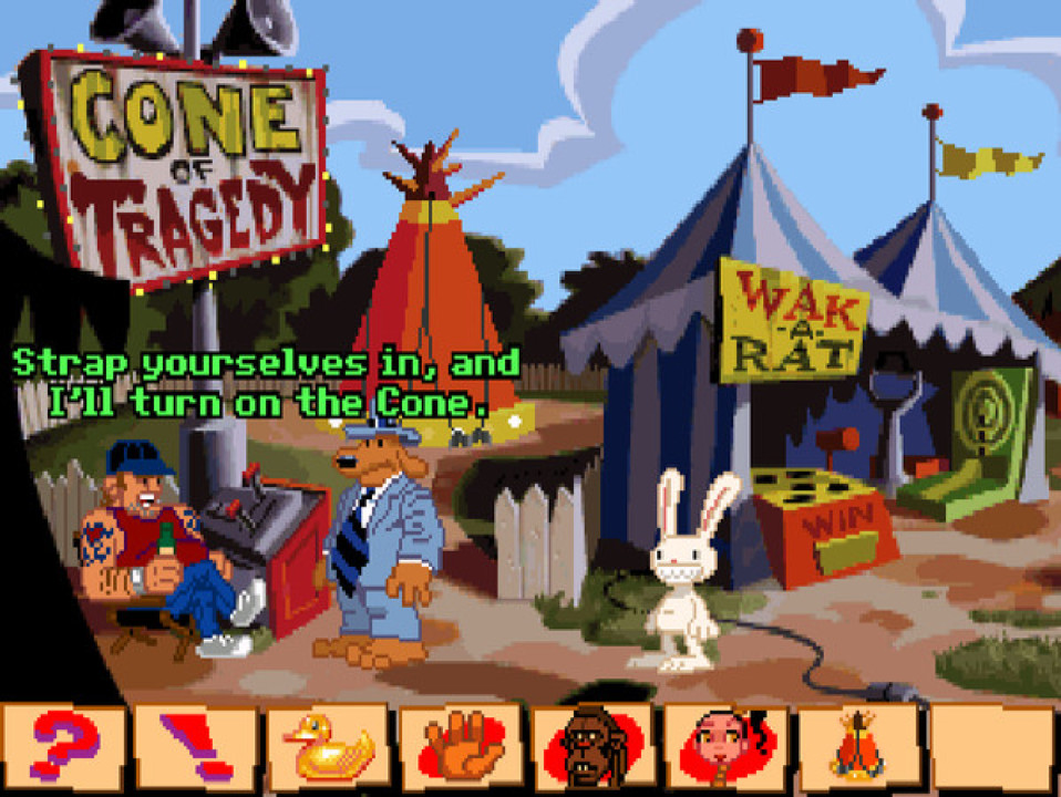 Screenshot from Sam & Max Hit the Road