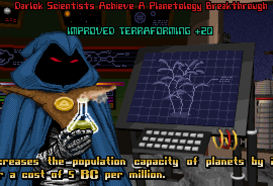 Screenshot from Master of Orion