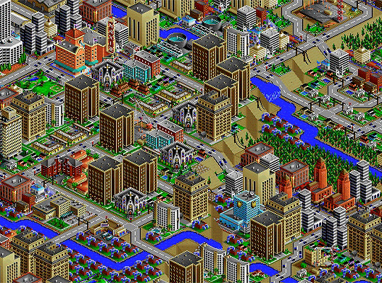 Screenshot from SimCity 2000