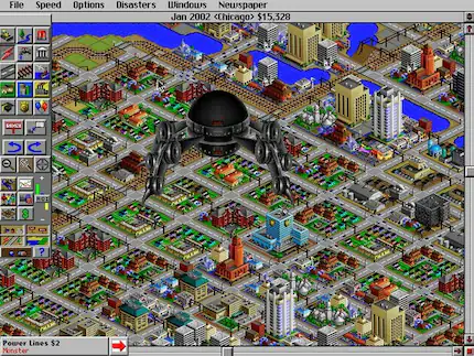 Screenshot from SimCity 2000