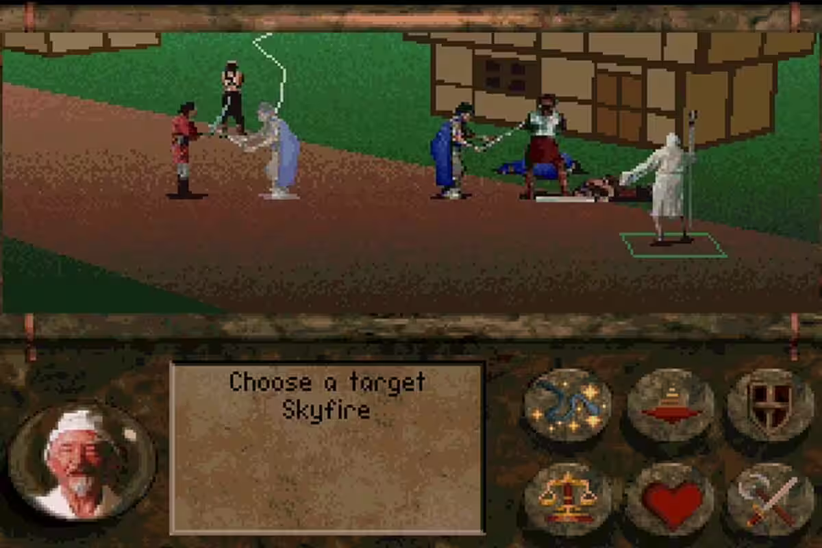 Screenshot from Betrayal at Krondor