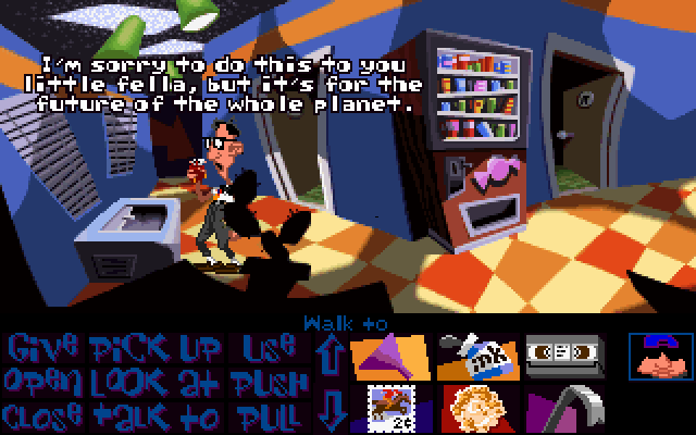 Screenshot from Day of the Tentacle