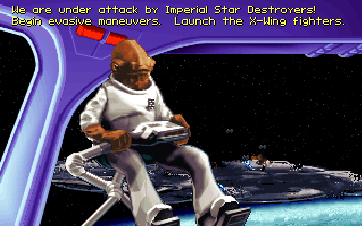 Screenshot from Star Wars: X-Wing