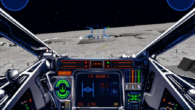 Screenshot from Star Wars: X-Wing