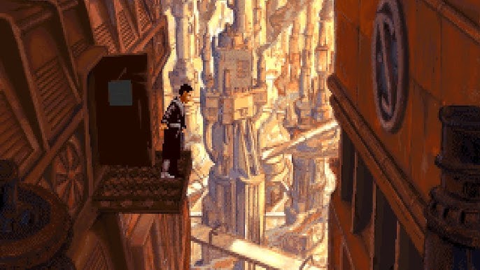 Screenshot from Beneath a Steel Sky