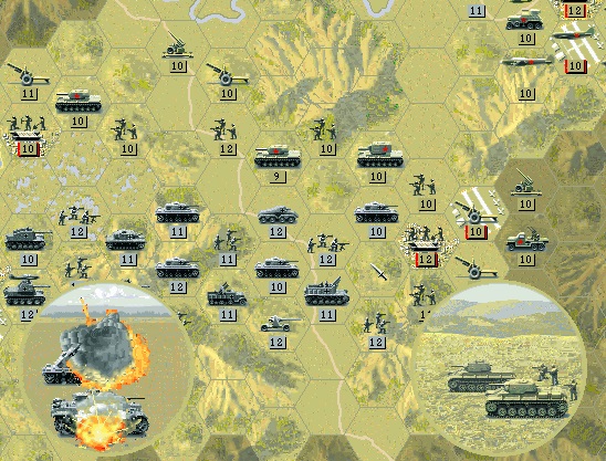 Screenshot from Panzer General