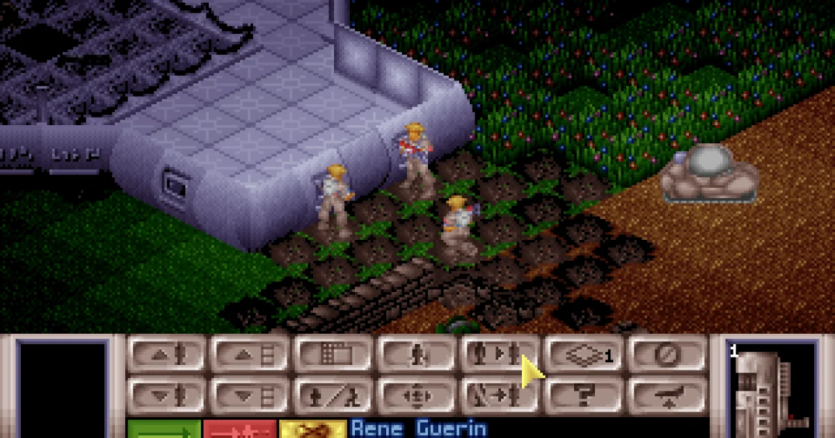 Screenshot from UFO: Enemy Unknown (X-COM: UFO Defense)