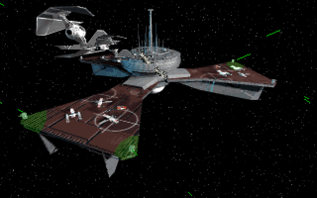 Screenshot from Star Wars: TIE Fighter