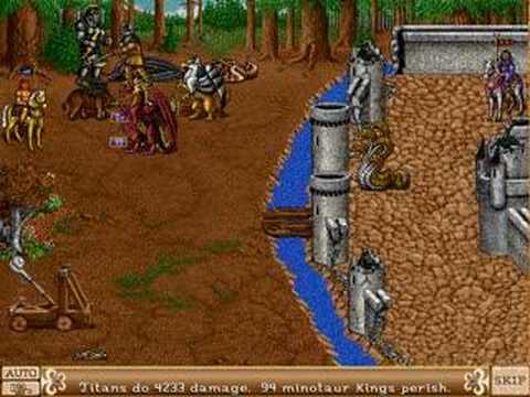Screenshot from Heroes of Might and Magic II