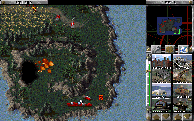 Screenshot from Command & Conquer: Red Alert