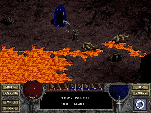 Screenshot from Diablo