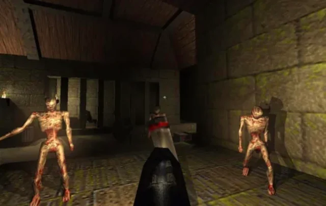 Screenshot from Quake